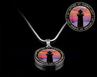 Load image into Gallery viewer, Designs by MyUtopia Shout Out:My Mother - My Guiding Light Liquid Glass Personalized Engravable Keepsake Necklace
