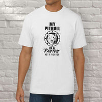 Load image into Gallery viewer, Designs by MyUtopia Shout Out:My Pitbull is a Farter, Not a Fighter Adult Unisex T-Shirt
