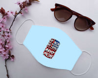 Load image into Gallery viewer, Designs by MyUtopia Shout Out:My Soldier, My Son, My Hero, Army Mom Adult Fabric Face Mask with Elastic Ear Loops
