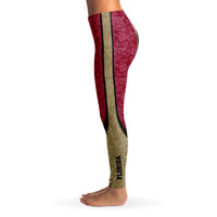 Load image into Gallery viewer, Designs by MyUtopia Shout Out:My Tribe My Pride Florida State Fan Ladies Fashion Leggings
