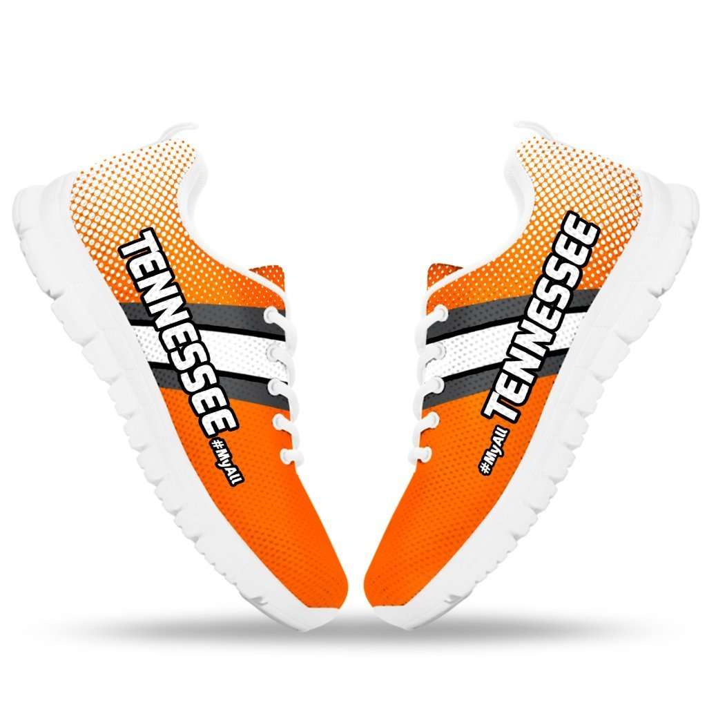 Designs by MyUtopia Shout Out:#MyAll Tennessee Volunteers Fan Running Shoes