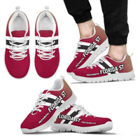Load image into Gallery viewer, Designs by MyUtopia Shout Out:#MyTribeMyPride Florida State Fan Running Shoes, Garnet
