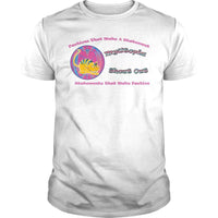 Load image into Gallery viewer, Designs by MyUtopia Shout Out:MyUtopia Shout Out Logo,White / S,Adult Unisex T-Shirt
