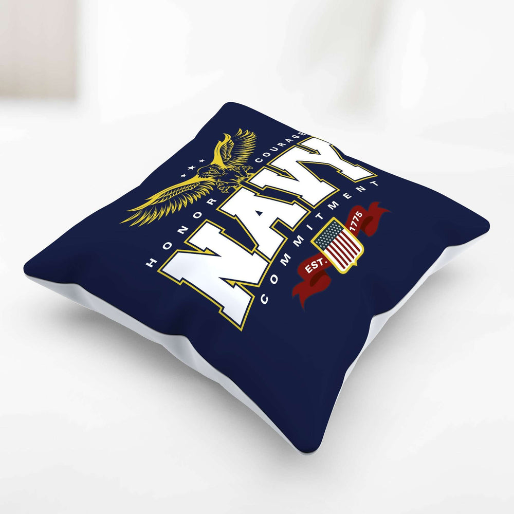 Designs by MyUtopia Shout Out:Navy Wings Pillowcase