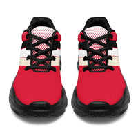 Load image into Gallery viewer, Designs by MyUtopia Shout Out:Nebraska #BigRed Chunky Sneakers
