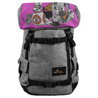 Load image into Gallery viewer, Designs by MyUtopia Shout Out:Nekos and Droids Playing Commuting Travel Backpack
