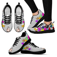 Load image into Gallery viewer, Designs by MyUtopia Shout Out:Nekos Chasing BB-8  Mesh Running Shoes
