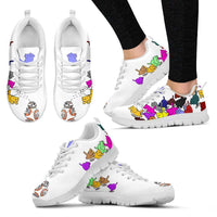 Load image into Gallery viewer, Designs by MyUtopia Shout Out:Nekos Chasing BB-8  Mesh Running Shoes
