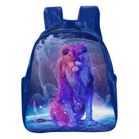 Load image into Gallery viewer, Designs by MyUtopia Shout Out:Neon Lion in blue

