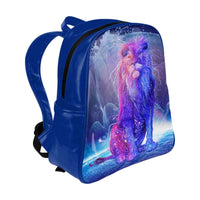 Load image into Gallery viewer, Designs by MyUtopia Shout Out:Neon Lion in blue
