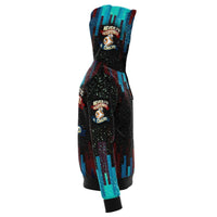 Load image into Gallery viewer, Designs by MyUtopia Shout Out:Never Underestimate a Droid Fleece Lined Fashion Zip Hoodie
