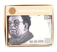 Load image into Gallery viewer, Designs by MyUtopia Shout Out:New Mexican 500 Peso Note Vegan Leather Bifold Men&#39;s Wallet with Flip Up ID Window
