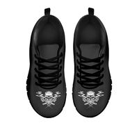 Load image into Gallery viewer, Designs by MyUtopia Shout Out:No. 1 Mechanic Dad - Men&#39;s Running Shoes (D),Men&#39;s / Mens US5 (EU38) / Black,Running Shoes
