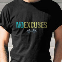 Load image into Gallery viewer, Designs by MyUtopia Shout Out:No Excuses Adult Unisex T-Shirt
