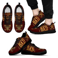 Load image into Gallery viewer, Designs by MyUtopia Shout Out:No.1 Biker Dad - Men&#39;s Running Shoes (D)
