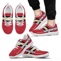 Load image into Gallery viewer, Designs by MyUtopia Shout Out:#NobodysGotItBetter San Francisco Fan Running Shoes
