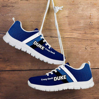 Load image into Gallery viewer, Designs by MyUtopia Shout Out:North Carolina Duke Crazy Devil Basketball Fans Running Shoes
