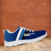 Load image into Gallery viewer, Designs by MyUtopia Shout Out:North Carolina Duke DAD Basketball Fans Running Shoes
