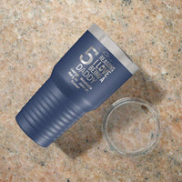 Load image into Gallery viewer, Designs by MyUtopia Shout Out:Num Of Reasons I love Being a Daddy Personalized Laser Engraved 30 Oz Stainless Steel Drink Tumbler,Navy Blue,Polar Camel Tumbler
