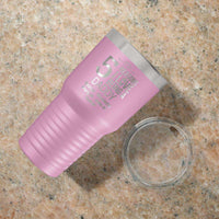 Load image into Gallery viewer, Designs by MyUtopia Shout Out:Num Of Reasons I love Being a Daddy Personalized Laser Engraved 30 Oz Stainless Steel Drink Tumbler,Pink,Polar Camel Tumbler
