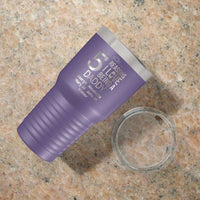 Load image into Gallery viewer, Designs by MyUtopia Shout Out:Num Of Reasons I love Being a Daddy Personalized Laser Engraved 30 Oz Stainless Steel Drink Tumbler,Purple,Polar Camel Tumbler
