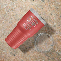 Load image into Gallery viewer, Designs by MyUtopia Shout Out:Num Of Reasons I love Being a Daddy Personalized Laser Engraved 30 Oz Stainless Steel Drink Tumbler,Red,Polar Camel Tumbler
