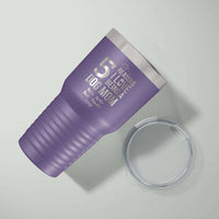 Load image into Gallery viewer, Designs by MyUtopia Shout Out:Num Of Reasons I love Being a Dog Mom Personalized Laser Engraved 30 Oz Stainless Steel Drink Tumbler,Purple,Polar Camel Tumbler
