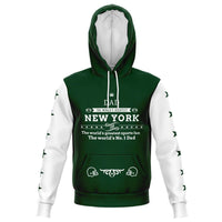 Load image into Gallery viewer, Designs by MyUtopia Shout Out:Number 1 Dad, New York Fan, Football Fan, Premium Pullover Hooded Sweatshirt,XS / Green,Pullover Hoodie - AOP
