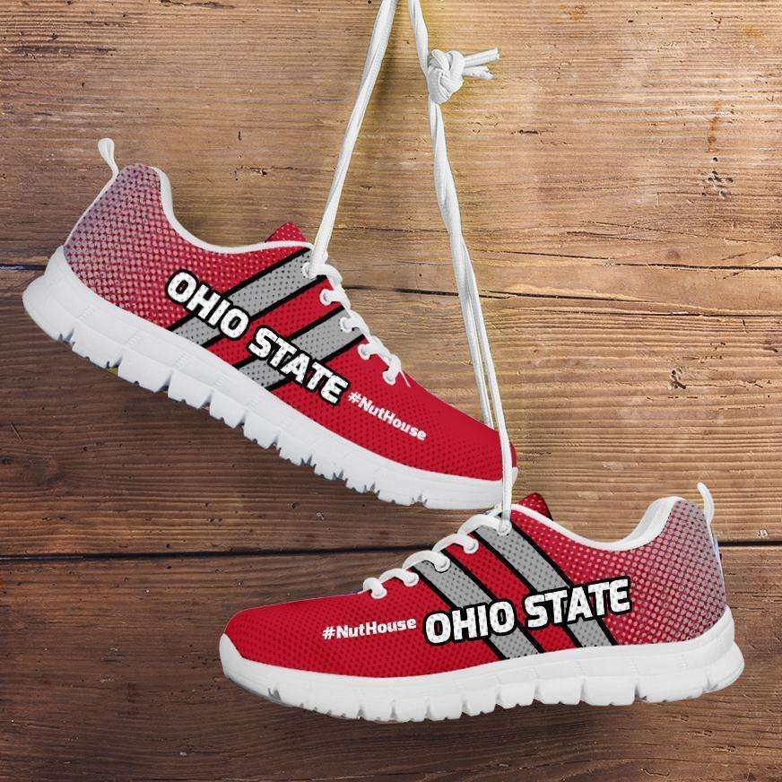 Designs by MyUtopia Shout Out:#NutHouse Ohio State Fan Running Shoes