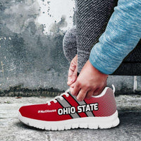 Load image into Gallery viewer, Designs by MyUtopia Shout Out:#NutHouse Ohio State Fan Running Shoes
