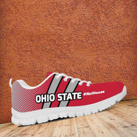 Load image into Gallery viewer, Designs by MyUtopia Shout Out:#NutHouse Ohio State Fan Running Shoes
