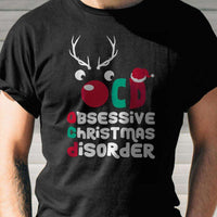 Load image into Gallery viewer, Designs by MyUtopia Shout Out:Obsessive Christmas Disorder Adult Unisex T-Shirt
