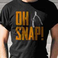 Load image into Gallery viewer, Designs by MyUtopia Shout Out:Oh Snap! Adult Unisex Cotton Short Sleeve T-Shirt
