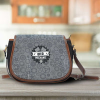 Load image into Gallery viewer, Designs by MyUtopia Shout Out:Ohio Mechanic Canvas Saddlebag Style Crossbody Purse
