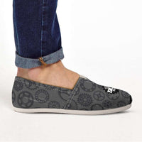 Load image into Gallery viewer, Designs by MyUtopia Shout Out:Ohio Mechanic Casual Canvas Slip on Shoes Women&#39;s Flats
