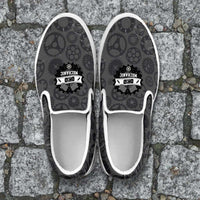 Load image into Gallery viewer, Designs by MyUtopia Shout Out:Ohio Mechanic Slip-on Shoes
