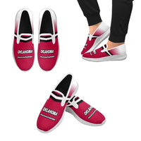 Load image into Gallery viewer, Designs by MyUtopia Shout Out:Oklahoma Sooners Slip-on Mens Canvas Sneakers

