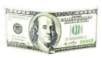 Load image into Gallery viewer, Designs by MyUtopia Shout Out:Old 100-Dollar Bill Vegan Leather Bifold Men's Wallet with Flip Up ID Window
