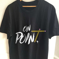 Load image into Gallery viewer, Designs by MyUtopia Shout Out:On Point Adult Unisex Cotton Short Sleeve T-Shirt,S / Black,Adult Unisex T-Shirt
