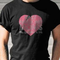 Load image into Gallery viewer, Designs by MyUtopia Shout Out:Only Awesome Moms Get Hugged A Lot Adult Unisex T-Shirt
