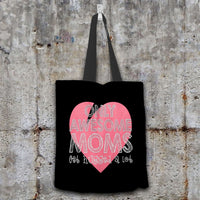 Load image into Gallery viewer, Designs by MyUtopia Shout Out:Only Awesome Moms Get Hugged A Lot Fabric Totebag Reusable Shopping Tote
