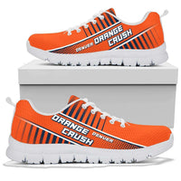 Load image into Gallery viewer, Designs by MyUtopia Shout Out:Orange Crush Denver Fan Mesh Fabric Running Shoes
