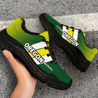 Load image into Gallery viewer, Designs by MyUtopia Shout Out:Oregon #Win the Day Chunky Sneakers
