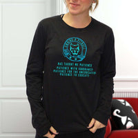 Load image into Gallery viewer, Designs by MyUtopia Shout Out:Owning A Pitbull Adult Long Sleeve Tee
