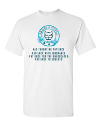 Load image into Gallery viewer, Designs by MyUtopia Shout Out:Owning A Pitbull Adult Unisex T-Shirt,White / S,Adult Unisex T-Shirt
