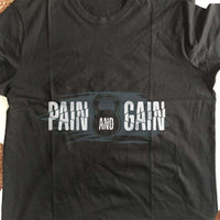 Load image into Gallery viewer, Designs by MyUtopia Shout Out:Pain and Gain Adult Unisex T-Shirt
