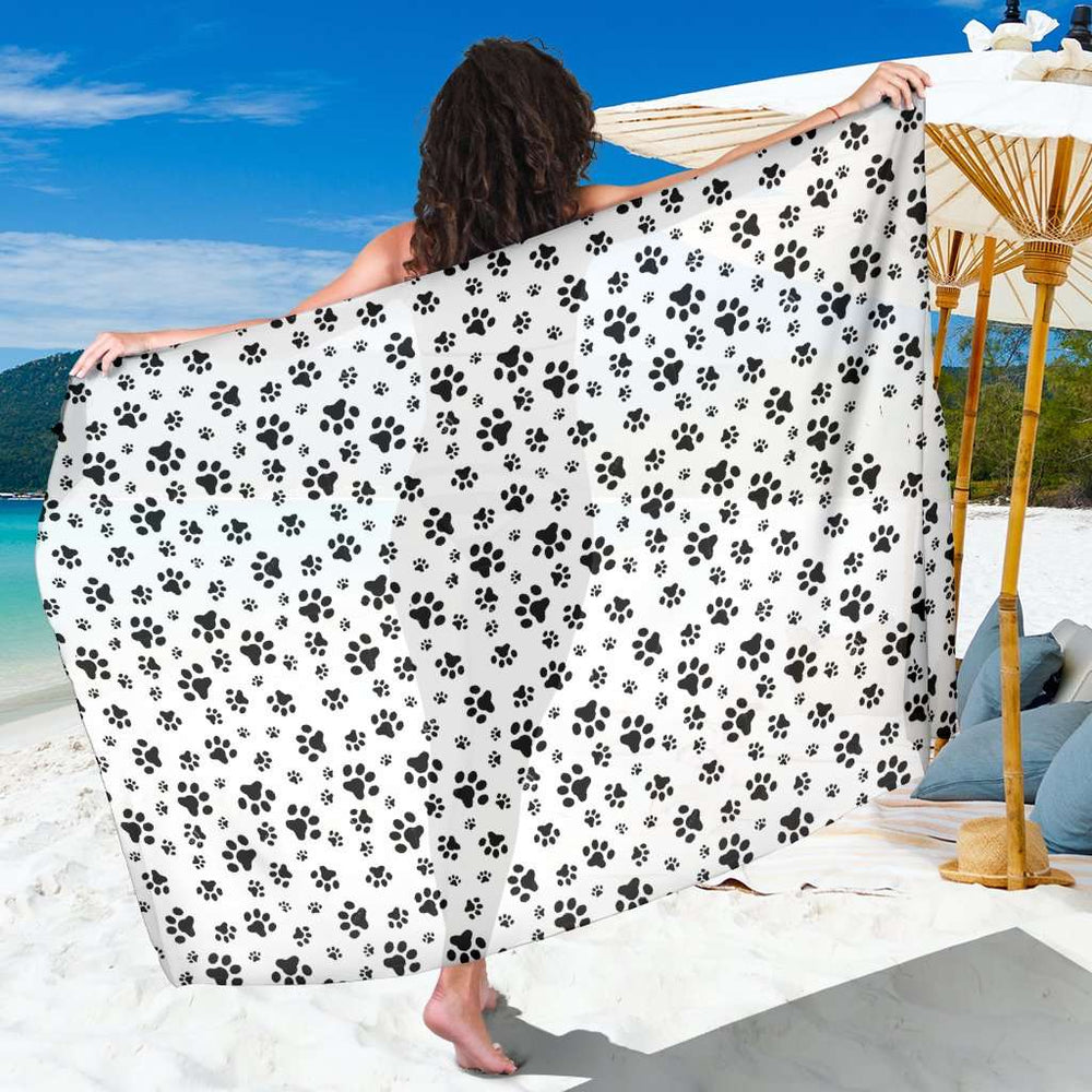Designs by MyUtopia Shout Out:Paw prints sarong