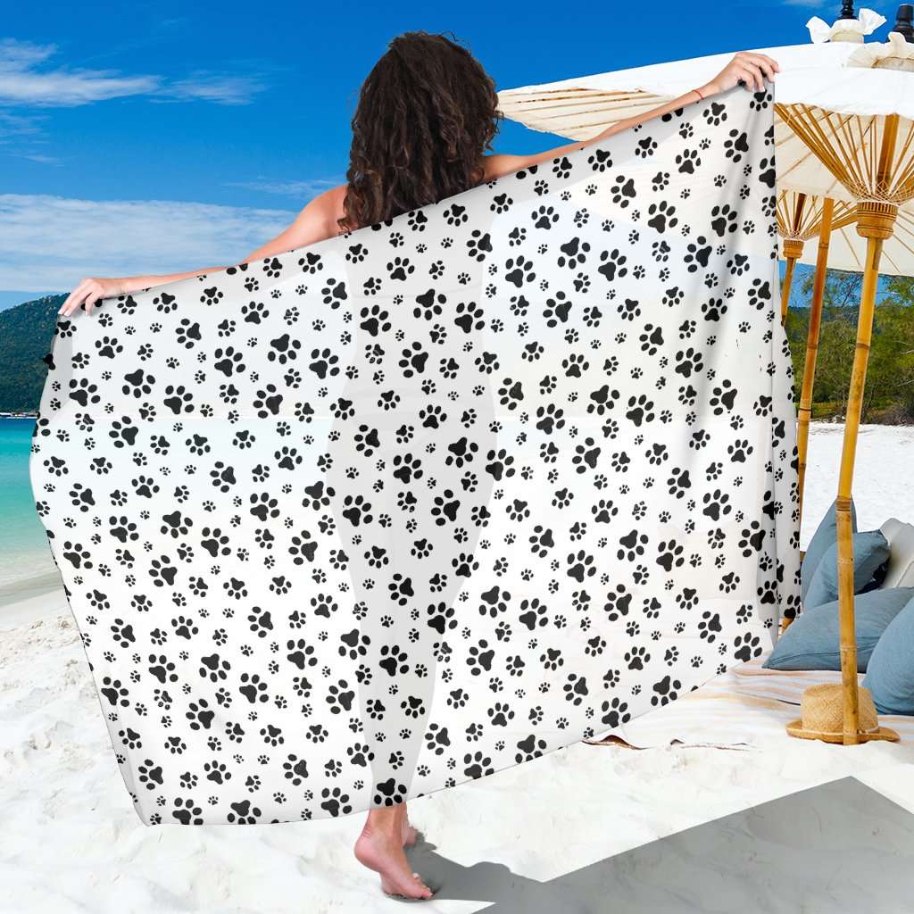 Designs by MyUtopia Shout Out:Paw prints sarong