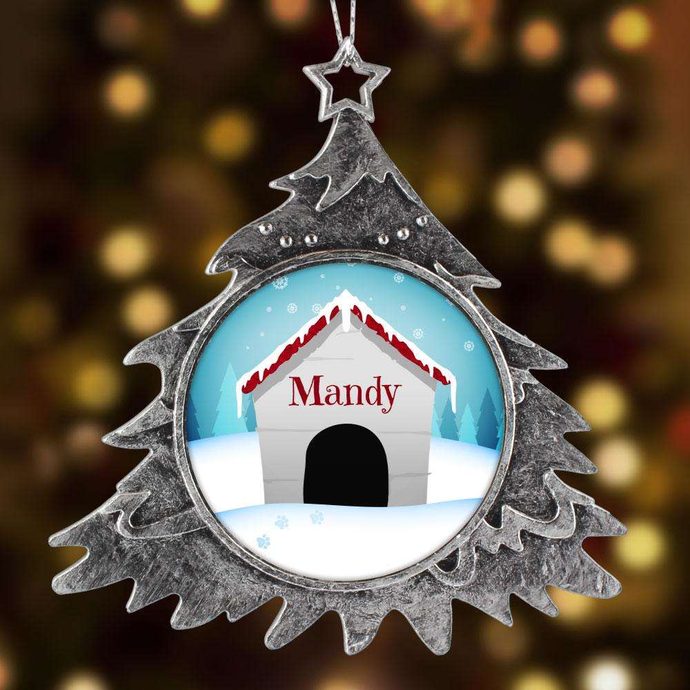 Designs by MyUtopia Shout Out:Personalized Doghouse Christmas Keepsake Ornament