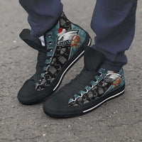 Load image into Gallery viewer, Designs by MyUtopia Shout Out:Philadelphia Eagles Christmas Football Pattern Canvas High Top Shoes
